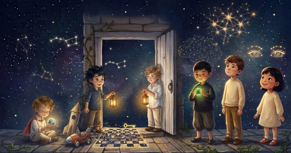 La costellazione — favole della buona notte sull'IA